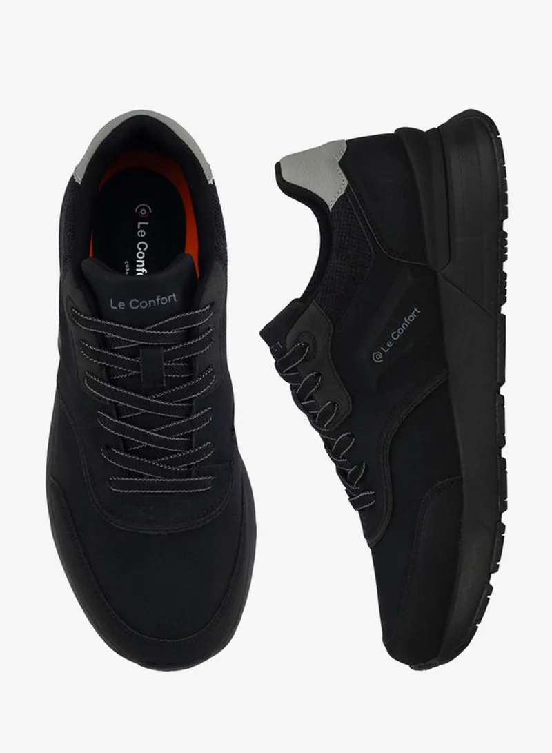 لو كونفورت Men Lace-Up Ankle Sneakers