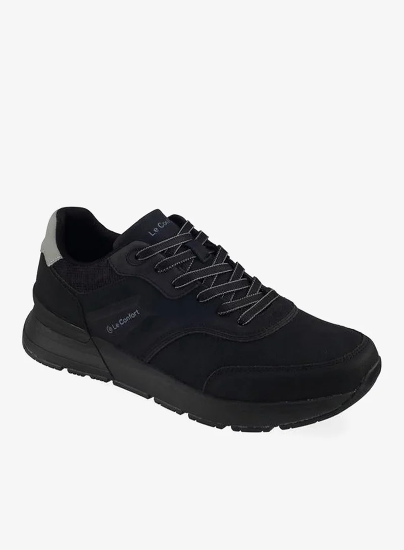 Le Confort Men Lace-Up Ankle Sneakers
