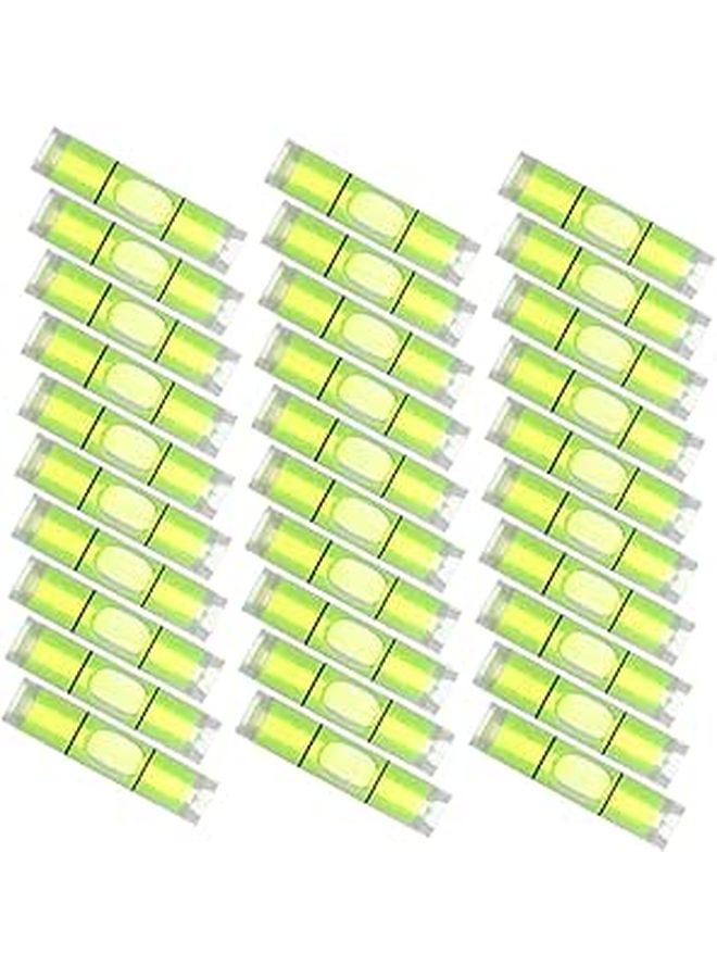 50Pcs Mini Cylindrical Bubble Levels 8X23mm Small Horizontal Spirit Level Tool For Picture Hanging Layout - Image 1