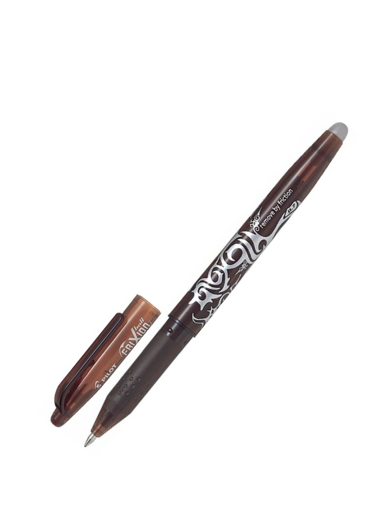 PILOT 6-Piece Frixion Erasable Ball Pen 0.7mm Tip Brown Ink - Image 2