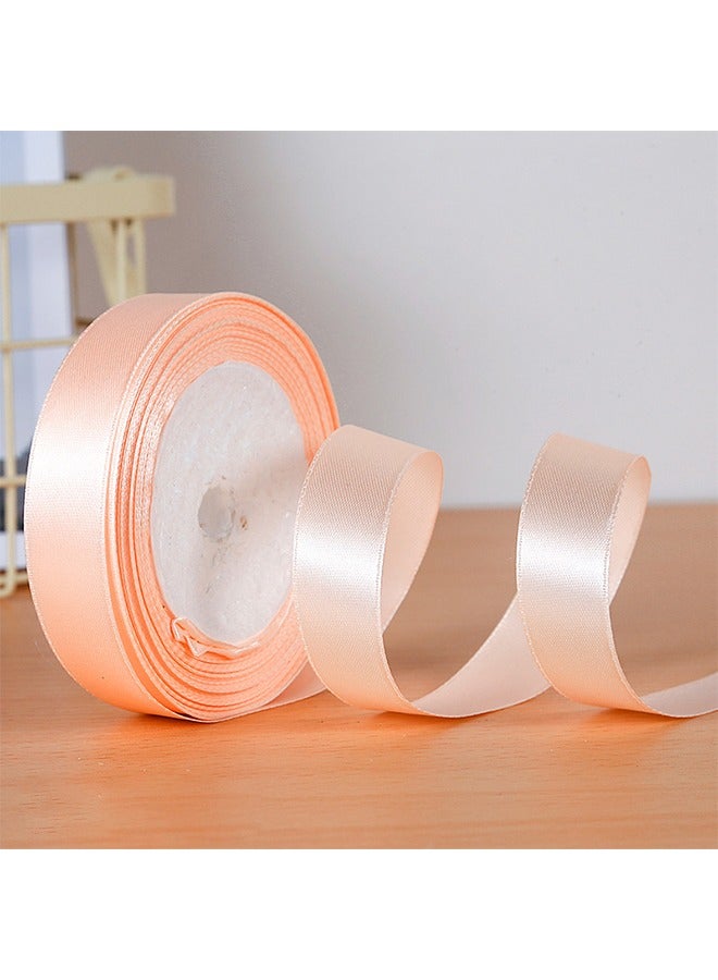 Generic Multipurpose Satin Ribbon Roll Champagne,Gift Packaging,Decoration,2pcs  - Image 4