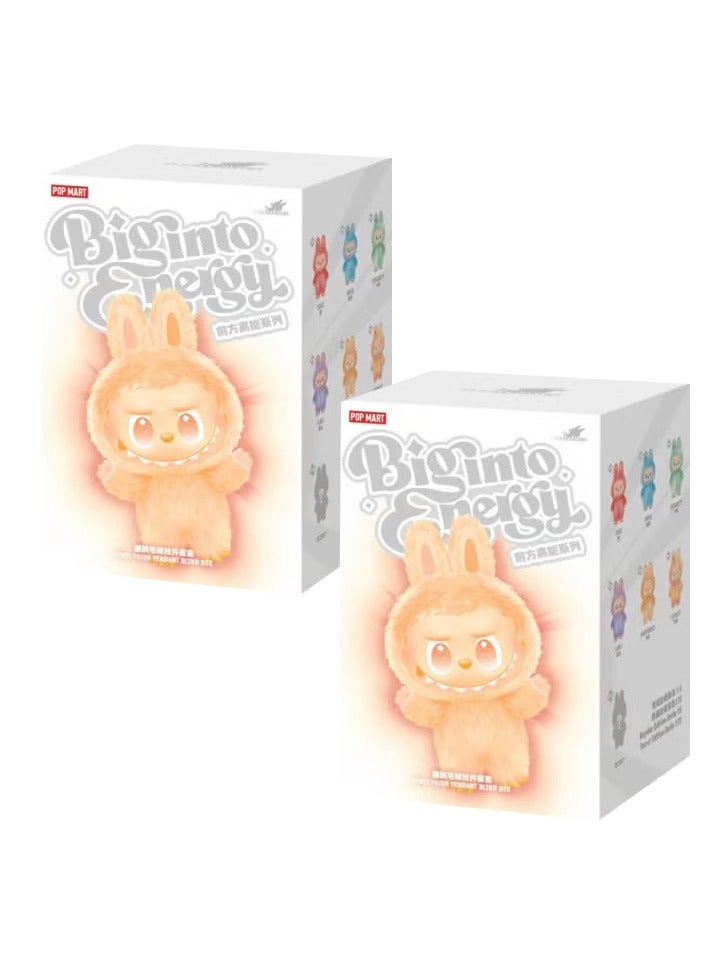 2 Pieces of Doll Labubu Big Into Energy Vesion Blind Box Randomly Assorted - Image 1