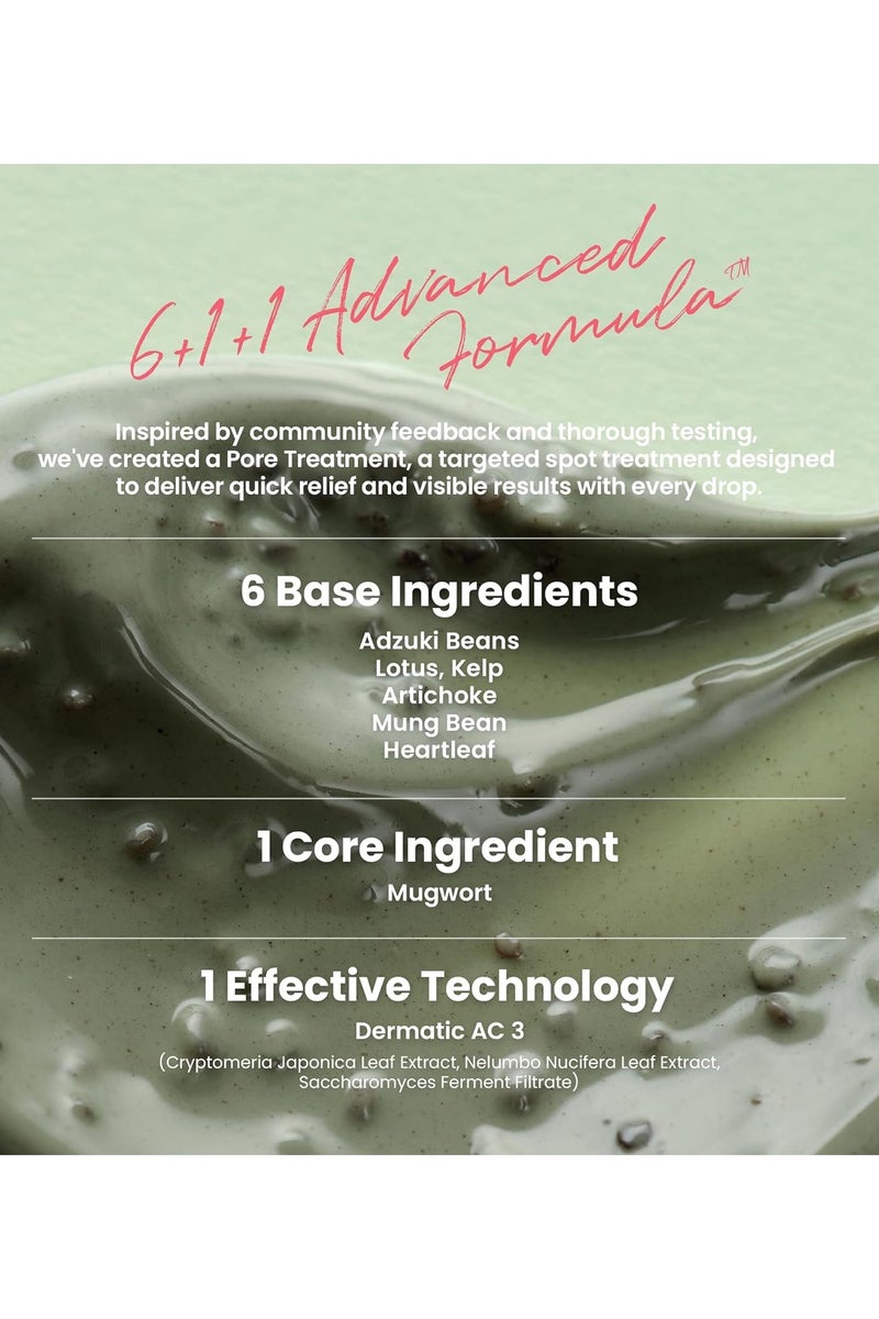 AXIS-Y Mugwort Pore Clarifying Wash Off Pack | Exfoliating | Pore Reduction | Acne, blackhead, oily skin care | Clay/Mud Mask | Korean Skincare | 100ml / 3.38 fl. oz. - Image 5