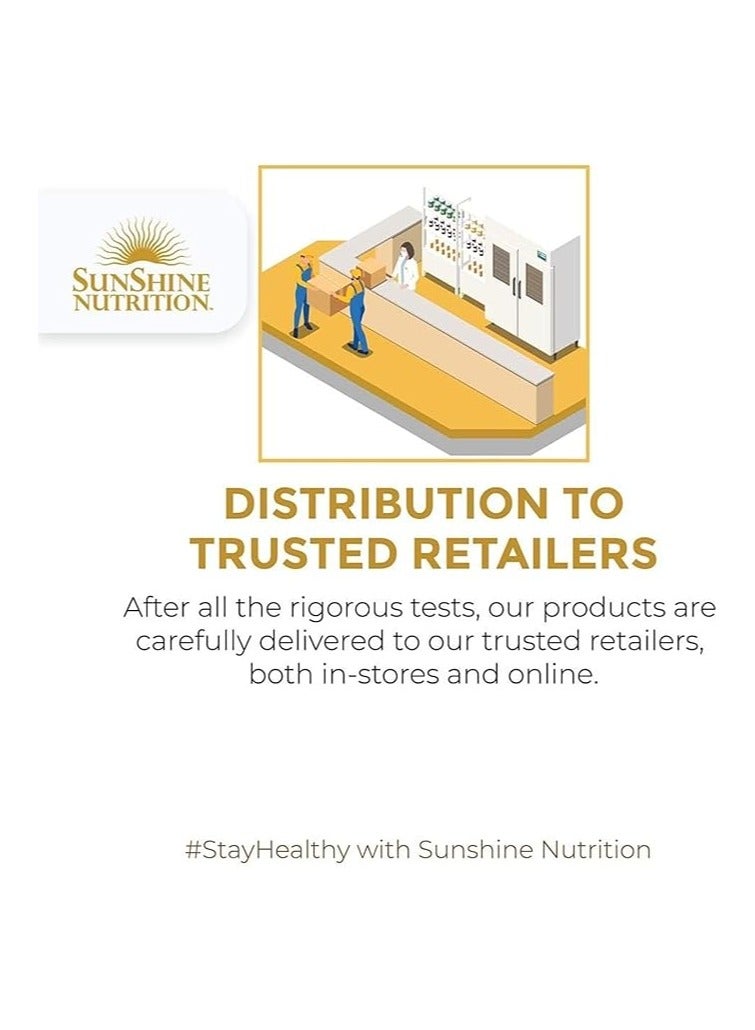 SUNSHINE NUTRITION Vitamin D 10000 Iu Softgels 100'S  - Image 4