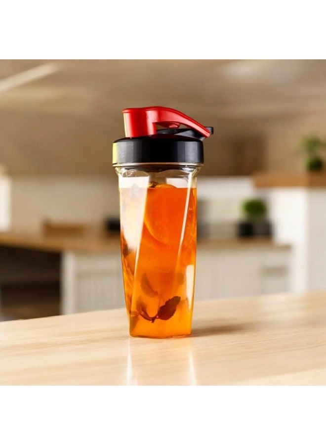 Cheet enterprise FITNESS JUICE SHAKE BOTTLE CAPACITY: 800ML Portable Pre Workout Whey Protein Drink Shaker Cup | Mixes Cocktails Smoothies Shakes - Image 2