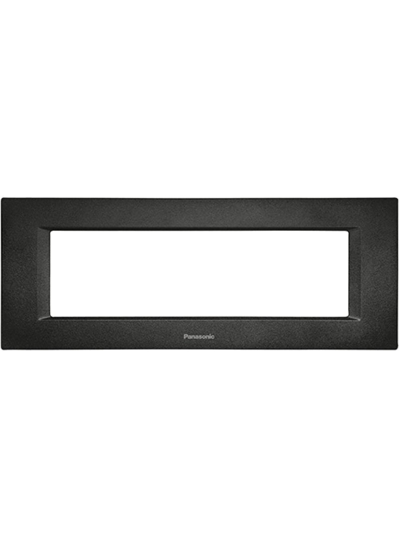 Panasonic - Viko Thea Modular 7module Frame Black Optima - Image 1