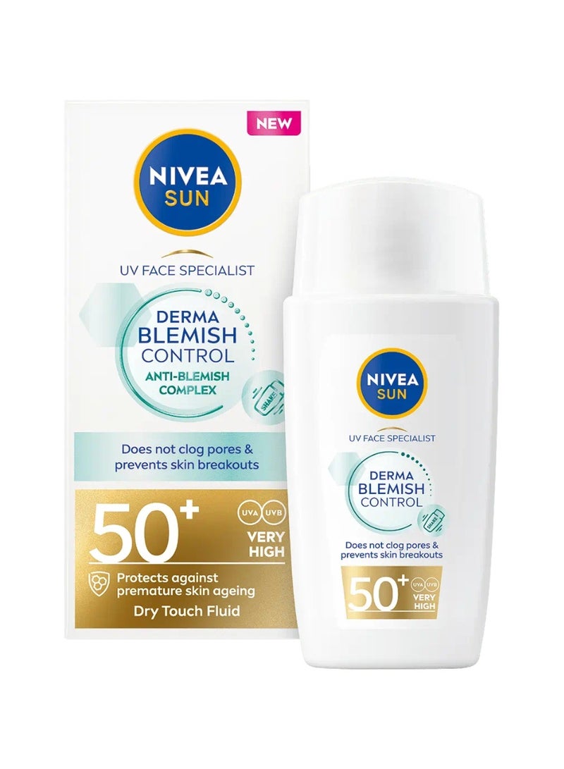 Sun UV Face Specialist Derma Blemish Control Spf50+ 40ML