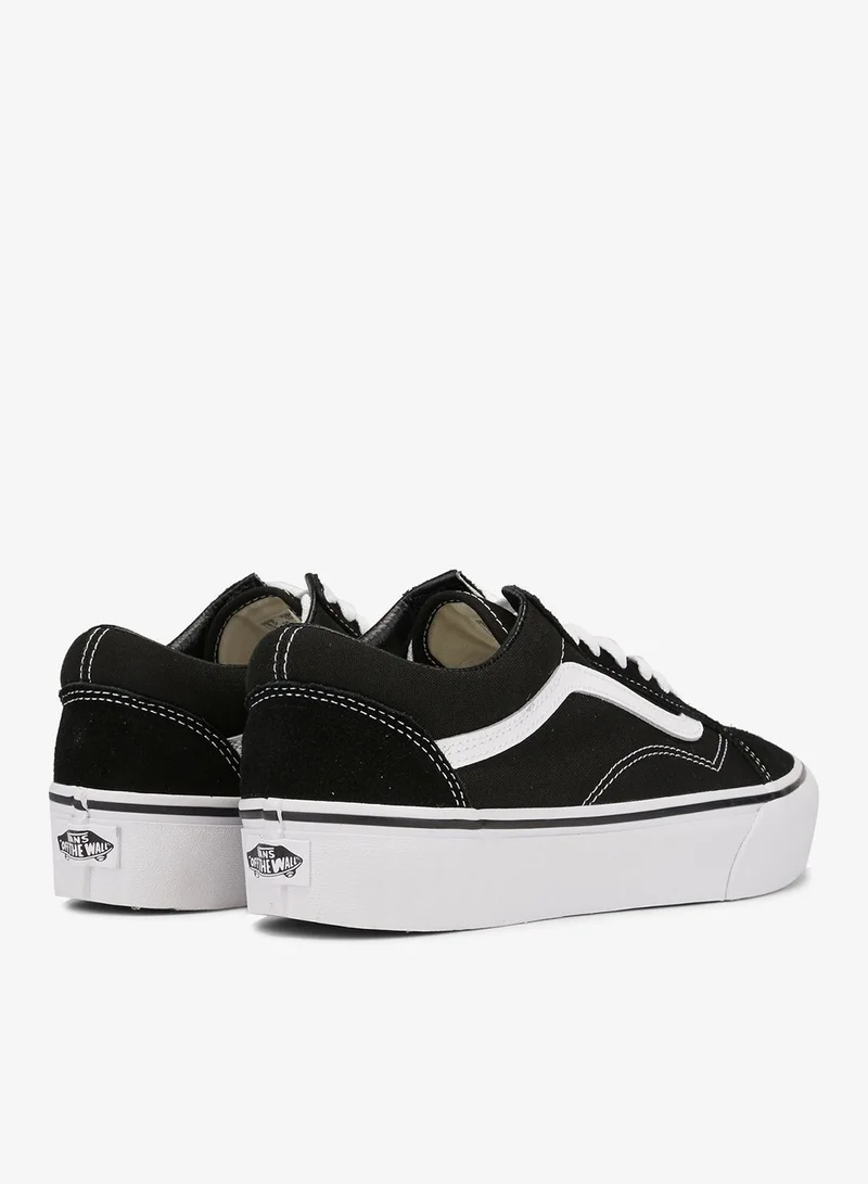 VANS Black Platform Old Skool Unisex Shoe for Women | Best Price UAE