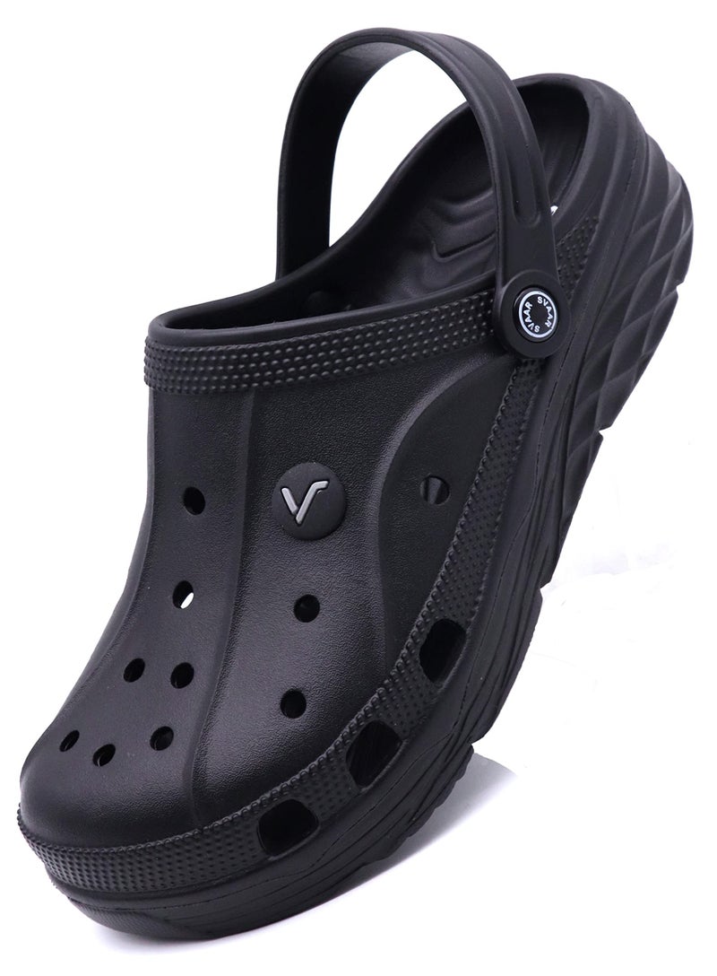 SVAAR Men's Black Clogs - 10 UK - Image 1