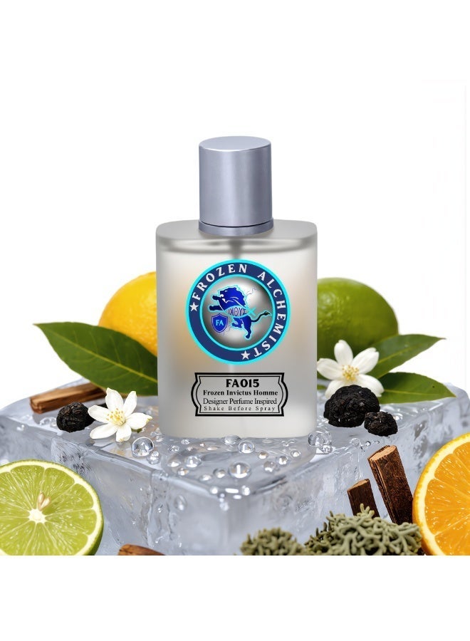 Frozen Alchemist FA015 Frozen Invictus EDP 100ml, By Frozen Alchemist, Long Lasting Designer Perfume Inspired - Image 2