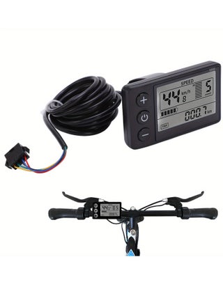 LCD Display Meter, S866 Ebike LCD Display Meter Control Panel LCD Display with Plug for 22.2mm/ 0.9in Handlebars S866 Bicycle Displaay LCD Meter Scooter Control Panel with SM Plug - pzsku/ZD9D5789E5E54C3869228Z/45/_/1727254119/5741c3d5-beab-4c67-a88d-894246131c51