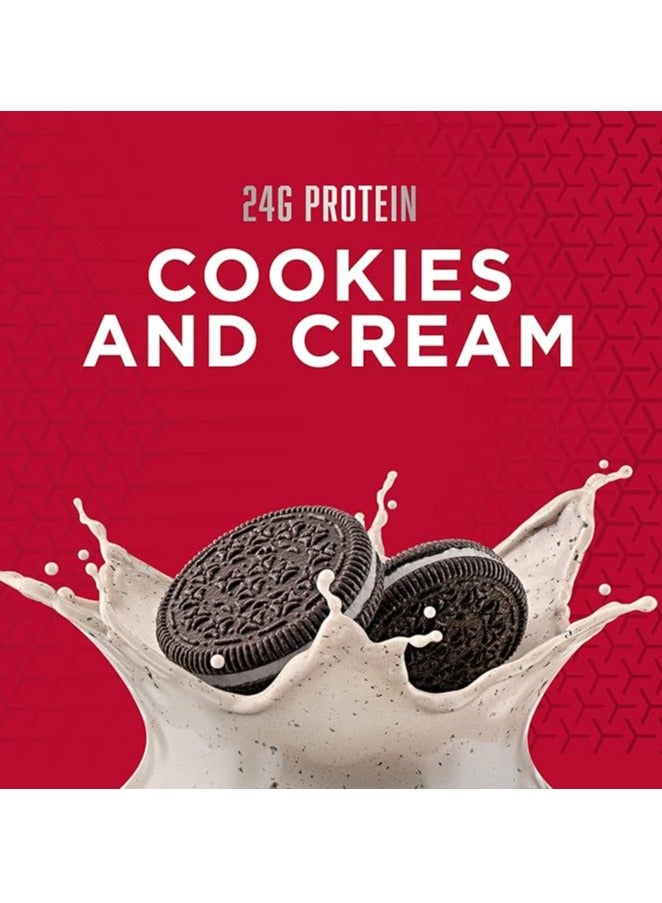 BSN SYNTHA-6 EDGE Protein Powder, with Hydrolyzed Whey, Micellar Casein, Milk Protein Isolate, Low Sugar, 24g Protein, Cookies N Cream, 48 Servings - Image 2