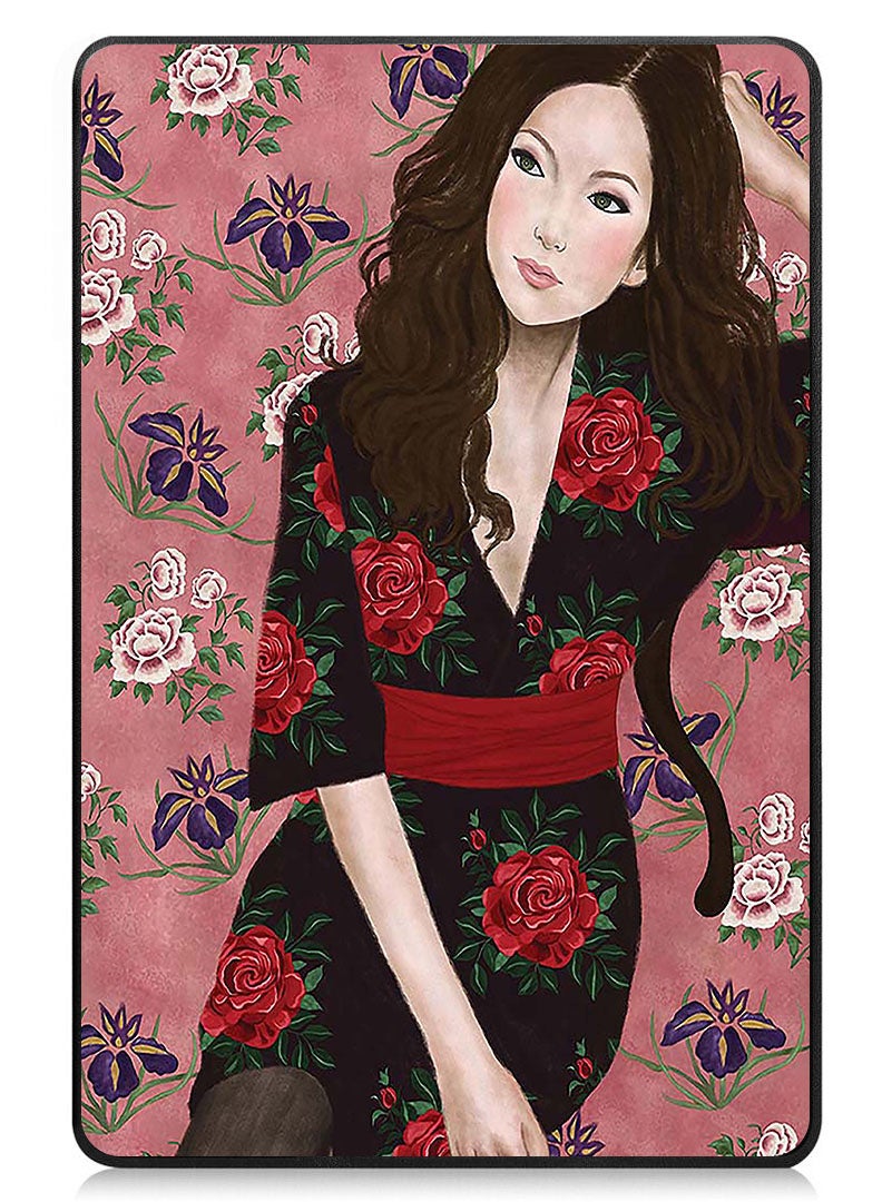 Theodor Protective Flip Case For Lenovo Xiaoxin Pad (2024) With Trifold Stand Auto Wake Sleep Shockproof Cover Fashion vista - Image 1
