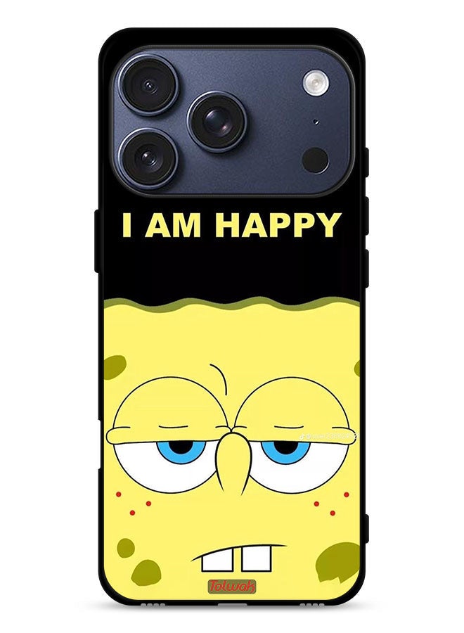 Tolwak Apple iPhone 17 Pro Protective Case Cover I Am Happy - Image 1