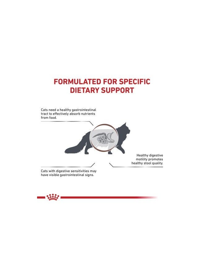 رويال كانين طعام القطط الجاف المستجيب للألياف الهضمية من رويال كانين - تركيبة عالية الألياف للقطط التي تعاني من مشاكل في الجهاز الهضمي، وتخفيف الإمساك، وصحة الأمعاء المثالية 400 جرام - Image 4