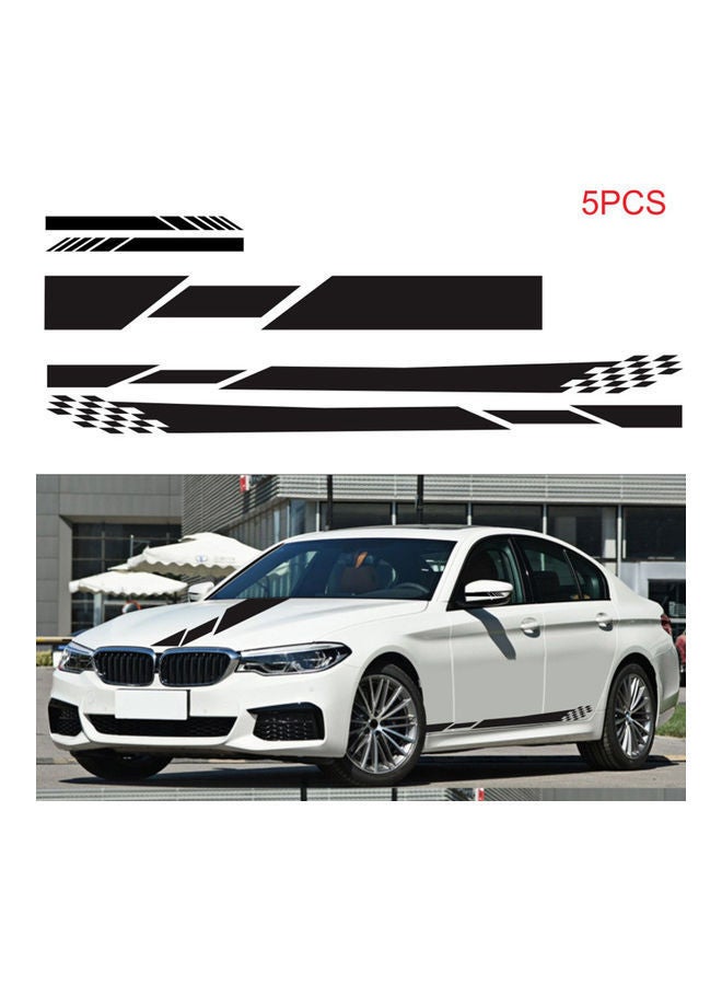 NIBEMINENT 5-Piece Universal Car Sticker Set - Image 2