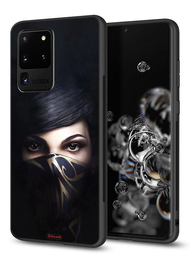 Tolwak Samsung Galaxy S20 Ultra Protective Case Cover Hijab Girl - Image 1