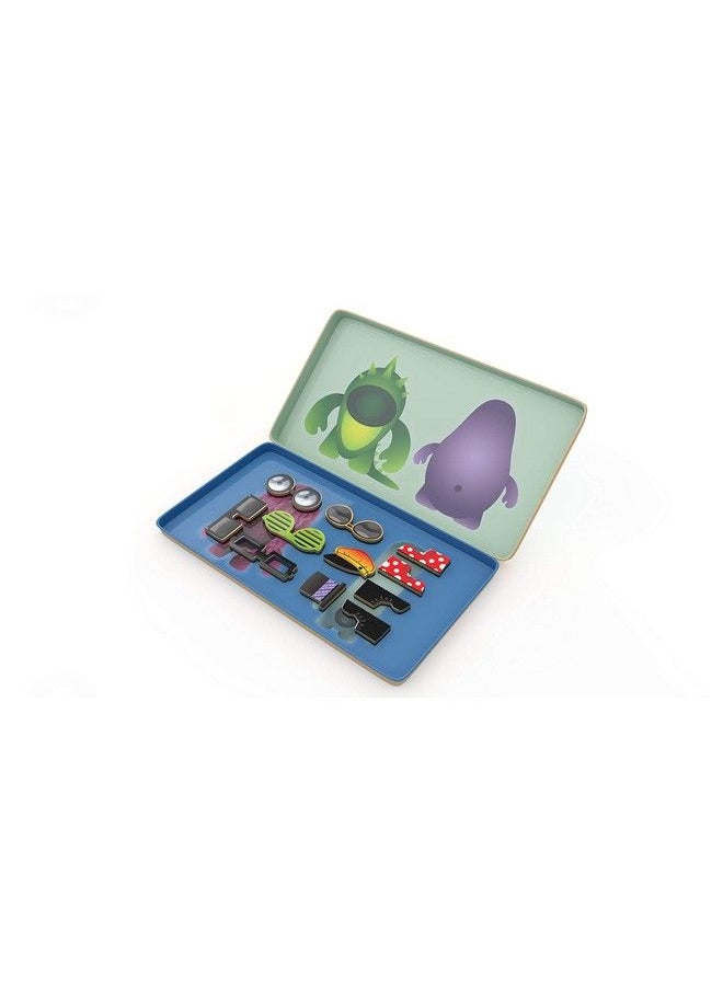 The Purple Cow Monster Factory Game Magnetic Travel Game. Great For Travel And Onthego. A Monstrous ‘Dress Me Up’ Game. Activity For Boys And Girls  - Image 3