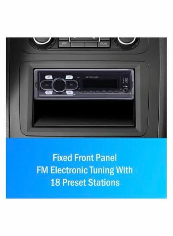 SHEZA STAR Car Stereo AM FM Radio Receiver/MP3 USB Aux-in Backlight Bluetooth Audio & Calling Head Unit Wireless Remote - Image 3