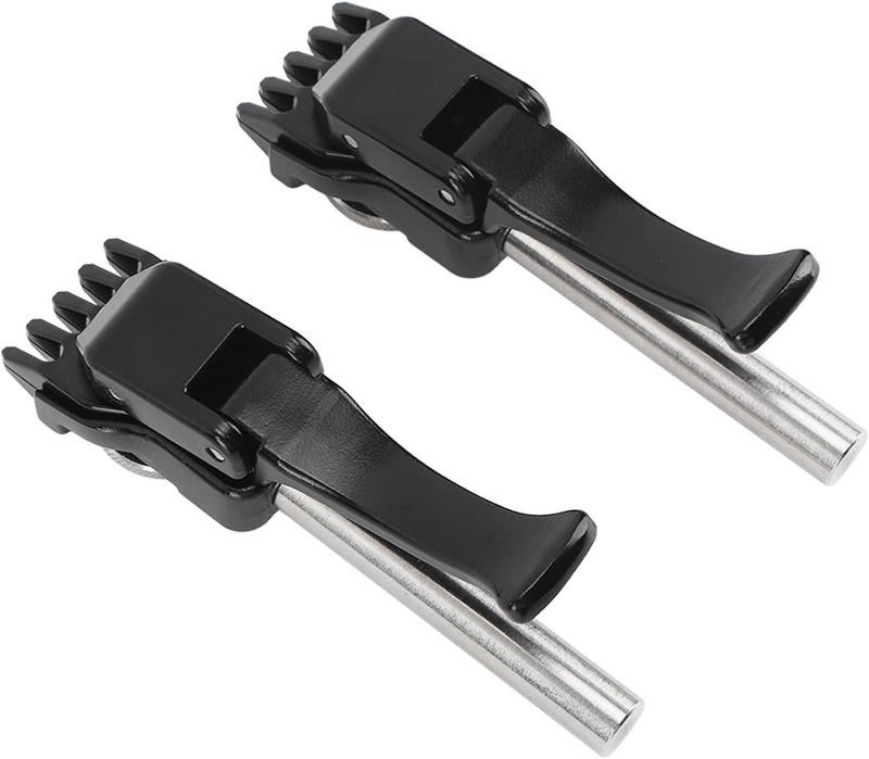 Black Badminton Stringing Clamp, Racket Stringing Tool, Adjustable Turntable with High Strength Bearings, Non Slip Slot for Tennis Badminton Squash Rackets, Compatible with Li Ning - Image 2