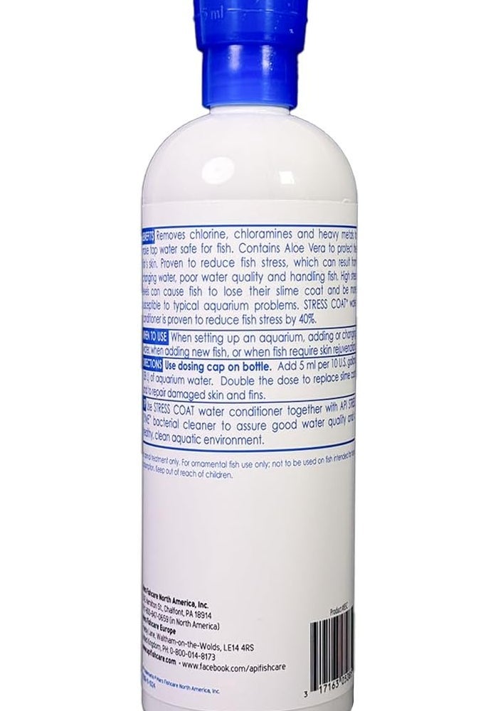 Api Stress Coat Aquarium Water Conditioner 16-Ounce Bottle - Image 2
