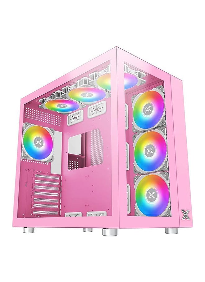 NANOTECH - Ballet Slipper Gaming PC -  Intel Core i7-12700F Desktop Processor, 12 Cores & 20 Threads, DDR4 32GB (2*16) 3600MHz Ram, Nvidia GeForce RTX 4060 OC Edition 8GB GDDR6 Graphics Card, 2TB NVMe M.2 SSD, 3 Fan AIO Liquid Cooler, 650W Standard Power Supply, Windows 11 Pro | Wi-Fi - Image 1