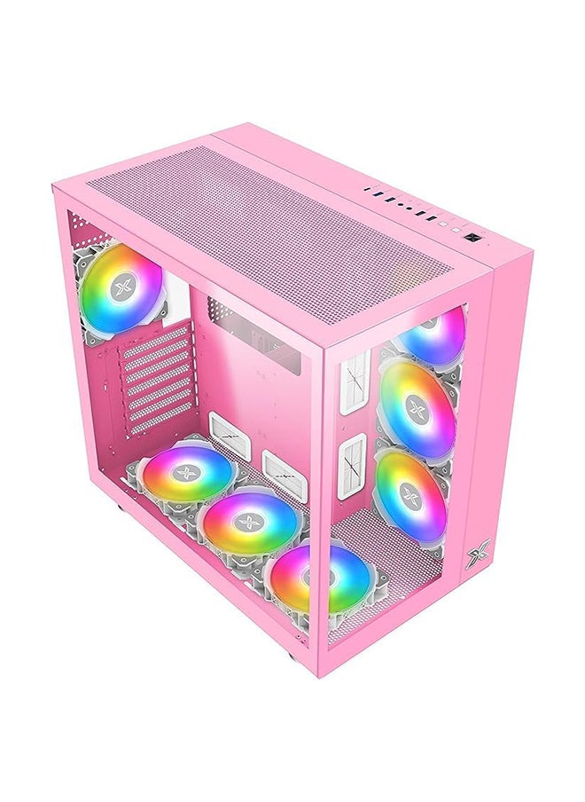 NANOTECH - Ballet Slipper Gaming PC -  Intel Core i7-12700F Desktop Processor, 12 Cores & 20 Threads, DDR4 32GB (2*16) 3600MHz Ram, Nvidia GeForce RTX 4060 OC Edition 8GB GDDR6 Graphics Card, 2TB NVMe M.2 SSD, 3 Fan AIO Liquid Cooler, 650W Standard Power Supply, Windows 11 Pro | Wi-Fi - Image 1