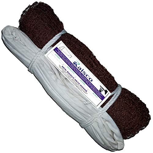 Raisco 716F Nylon Special Four Side Tape Badminton Net (Brown) (Resham) - Image 1