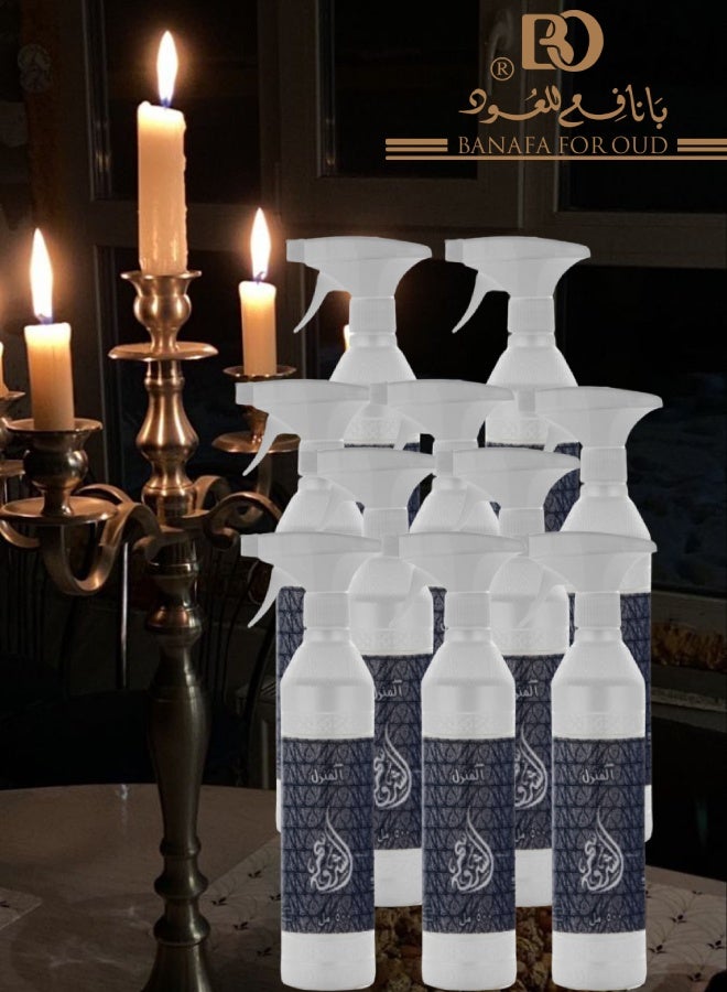 Banafa 10 Pieces Sihr Al Sharq House Freshener 500ML - Image 1