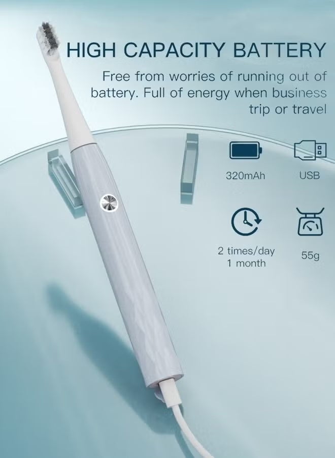 إنشن فرشاة أسنان إنشن الكهربائية (T501-رمادي) - Image 4