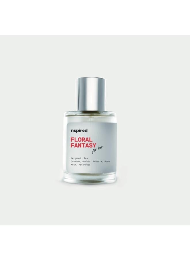 Nspired Beauty Floral Fantasy EDT for Women – Floral Amber Perfume - Image 2