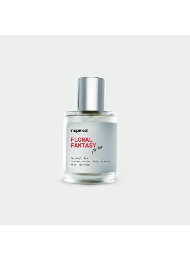 Nspired Beauty Floral Fantasy EDT for Women – Floral Amber Perfume - Image 2