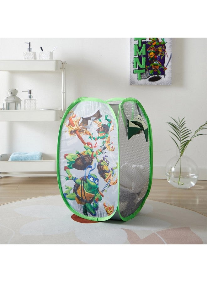Idea Nuova Teenage Mutant Ninja Turtles: Mutant Mayhem Pop Up Hamper with Durable Carry Handles, 21'' H x 13.5'' W X 13.5'' L - Image 4