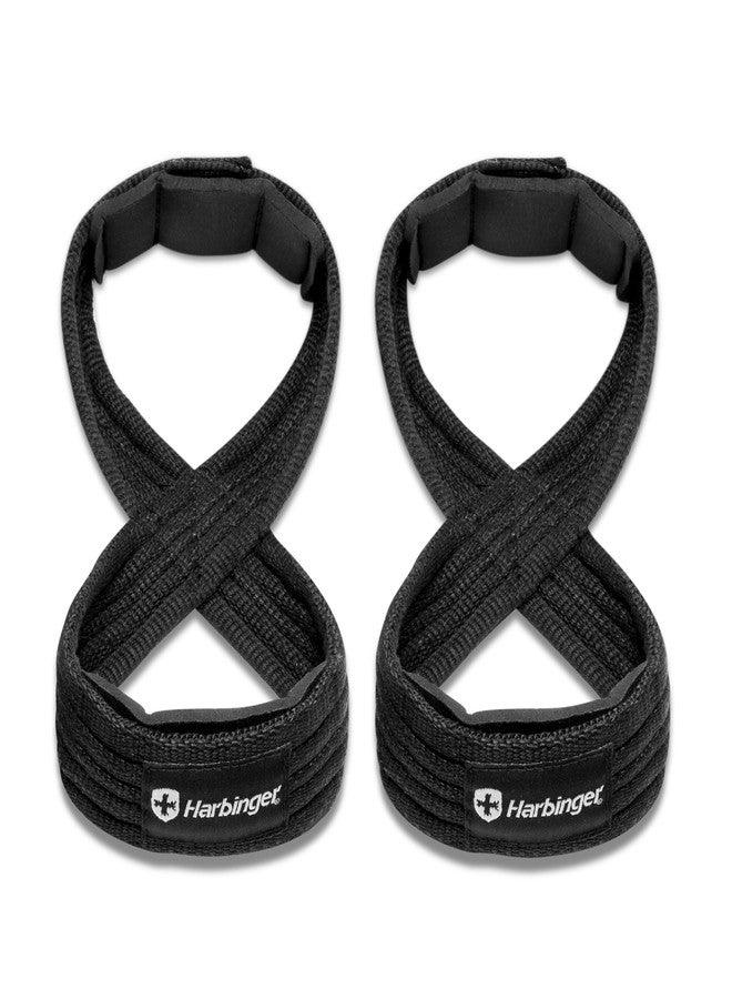 Harbinger Figure 8 Padded Lifting Straps: Ultimate Grip Support for Heavyweight Lifter - Image 1