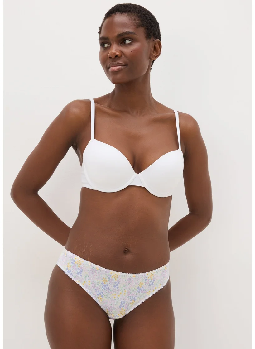 Matalan 4 Pack Multicolour Floral Mini Knickers