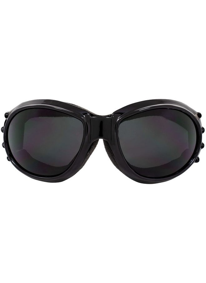 Birdz Eyewear - Eagle Red Baron Motorcycle Airsoft Goggles Clear & Super Dark Day Night - Image 1