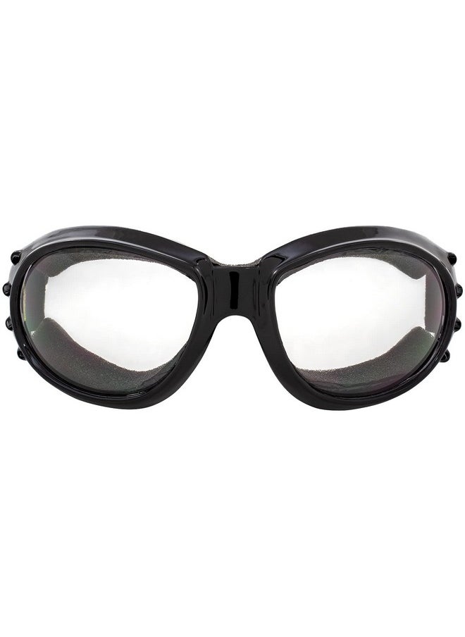 Birdz Eyewear - Eagle Red Baron Motorcycle Airsoft Goggles Clear & Super Dark Day Night - Image 1