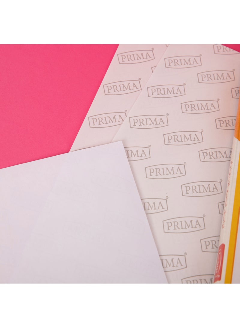 PRIMA A4 White Labels Pack of 100 Sheets | Multi-Purpose 210x297mm Paper Labels for Shipping, Packing & Office Printing, Smooth Thin Texture for Clear Scanning & Laser/Thermal Print - Image 3