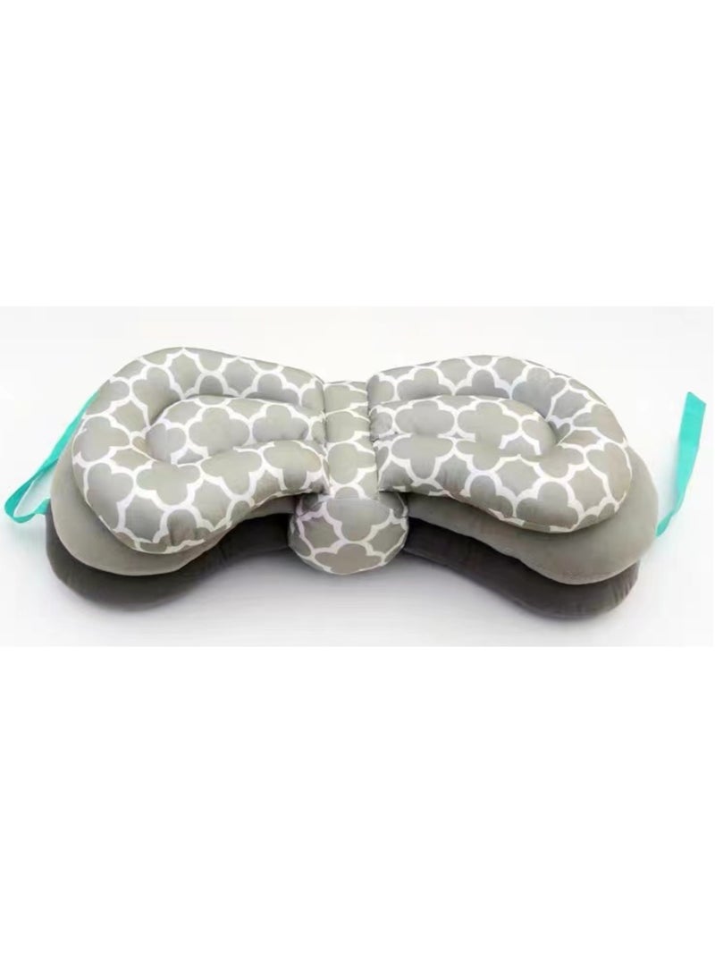 Factory Price Elevate Adjusting Nursing Pillow - Grey - Image 1