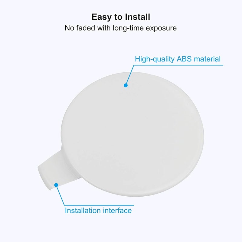 TIKSCIENCE Front Bumper Tow Hook Cover Cap for Tesla Model 3 - Image 4