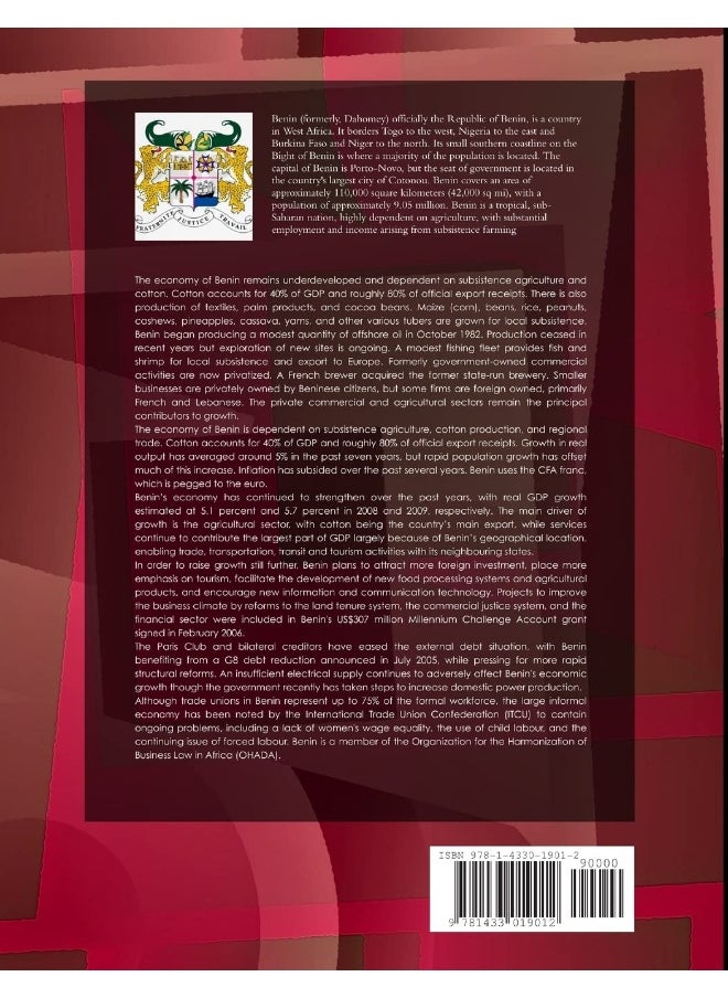 Benin Mineral, Mining Sector Investment and Business Guide Volume 1 Strategic Information and Regulations  - Image 2