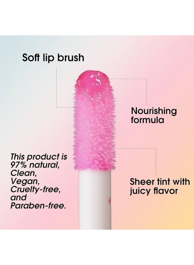 Korean Lip Gloss Lipstick | Long Lasting Lip Glow Oil - Image 3