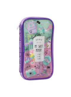 Samvardhan Samvardhan Plastic (Pack Of 7 Unicorn Pouch/Unicorn Pencil/Unicorn Water Pen/Unicorn 10 In 1 Pen/Moti Pencil/Paper Soap And Unicorn Key Chain, Multicolor  - Image 1