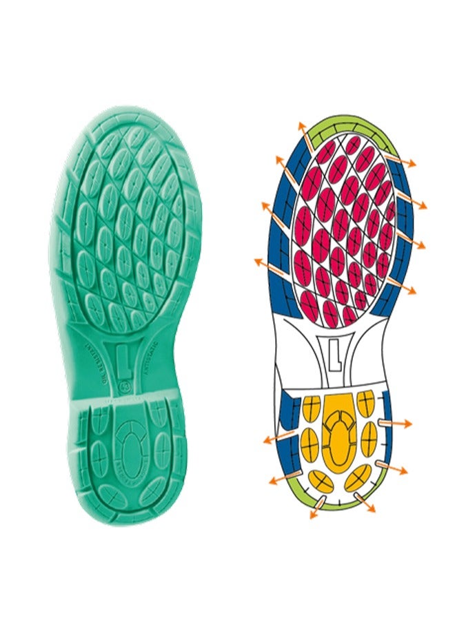 باندا حذاء سلامة من باندا - مقاوم للإنزلاق مع حماية لأصابع القدم - Image 3