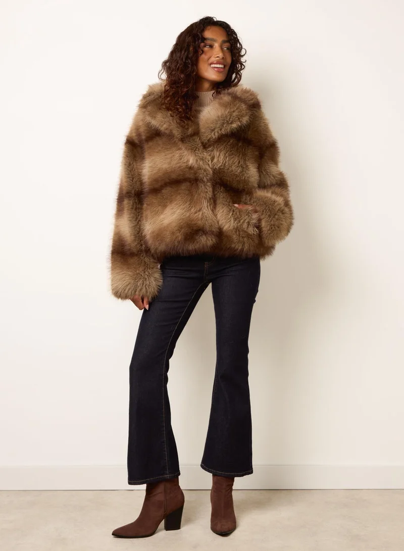 Faux Fur Short Coat