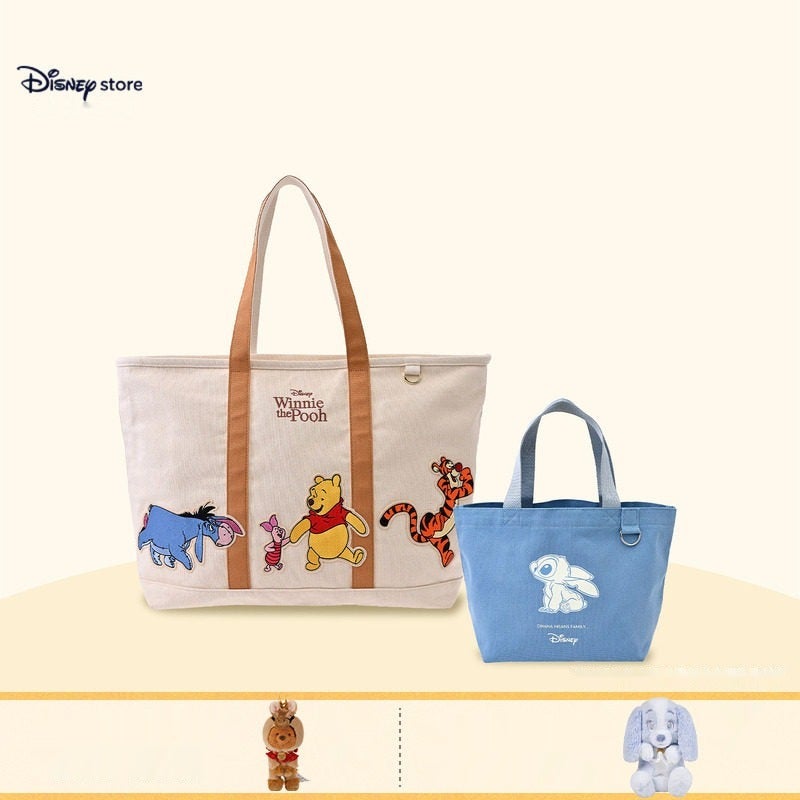 Disney Official Winnie the Pooh & Friends Oversized Tote Bag - Perfect Gift for Commuting - Image 1