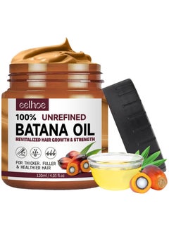 EELHOE Batana Oil for Hair Growth Healthier Thicker Fuller Hair, Batana oil, Batana Oil for Hair Growth, Batana Oil Organic, Batana Oil Organic for Healthy Hair, Batana Oil Hair Mask  - Image 1