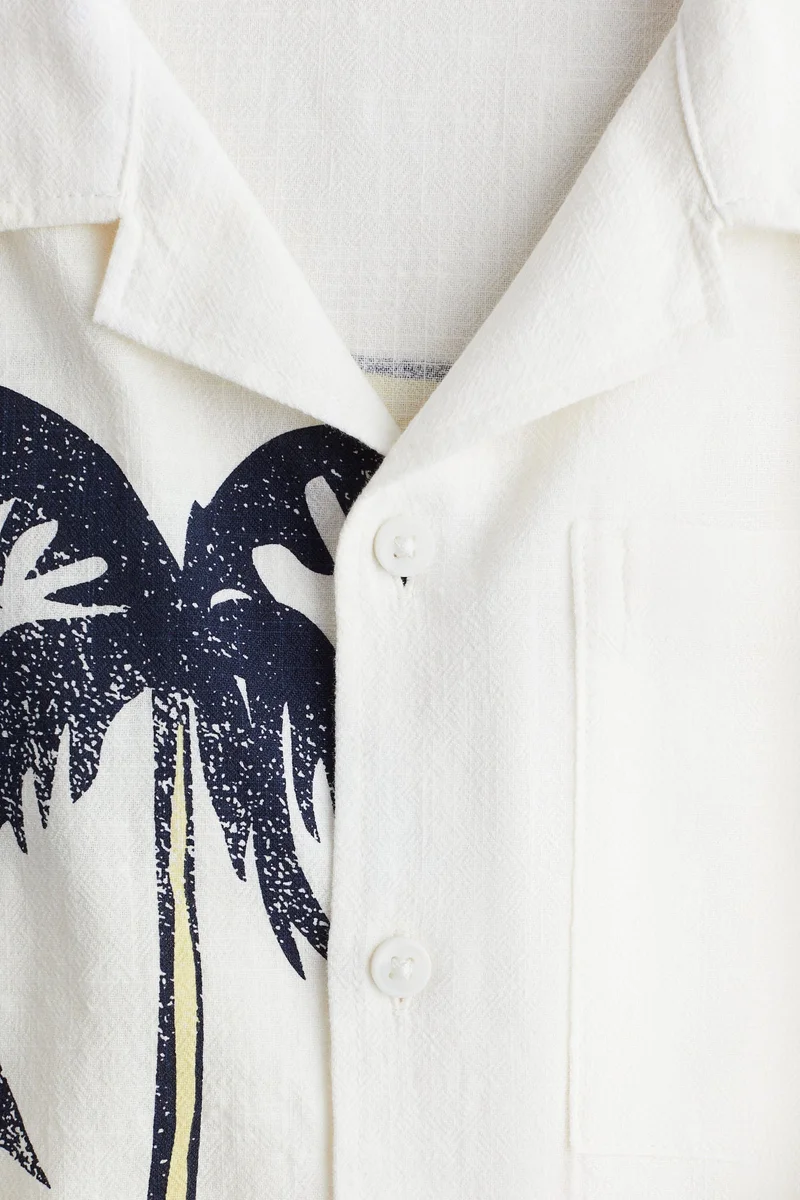 H&M Cotton resort shirt
