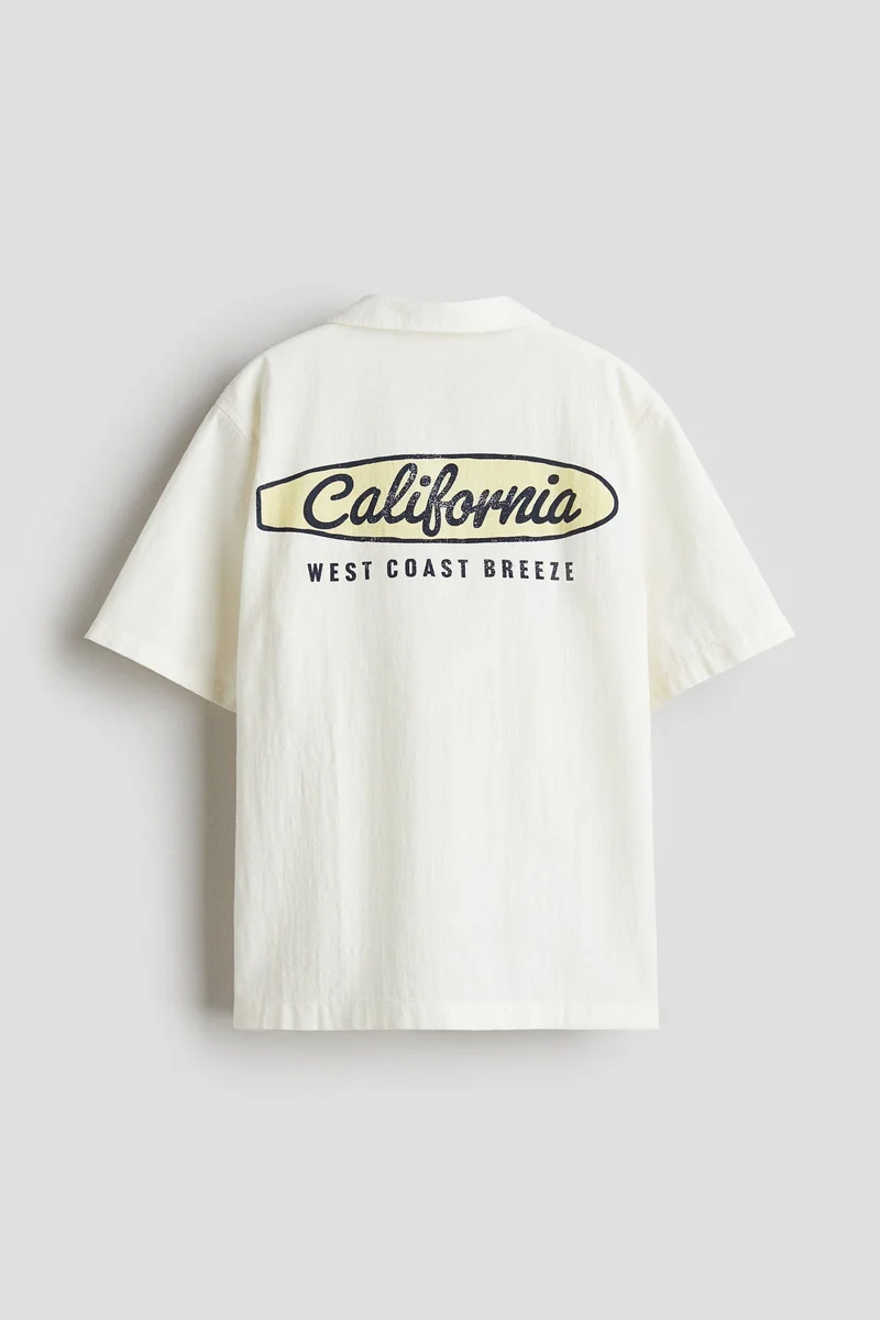 H&M Cotton resort shirt