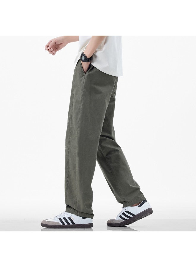 EPTISON سروال كارجو كاجوال للرجال - 2025 صيف خفيف الوزن قابل للتنفس مريح بنطلون ساق مستقيم متعدد الاستخدامات رياضي - Image 4